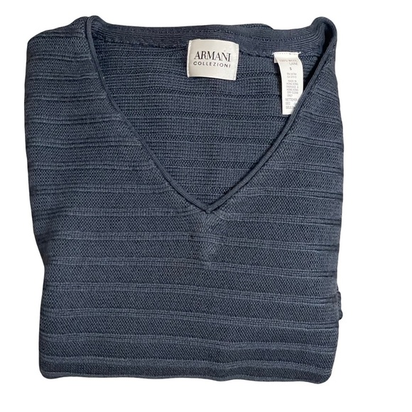 Armani Collezioni Other - Armani Collezioni V Neck Wool Sweater Size S